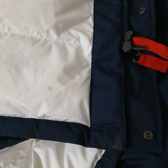 Nigel cabourn mens wolfeboro collection XL TALL down puffer blue parka jacket - Picture 5 of 10